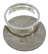 Southwestern Sterling Silver Multicolor Inlay Ring Size 8-1/4 UX37241